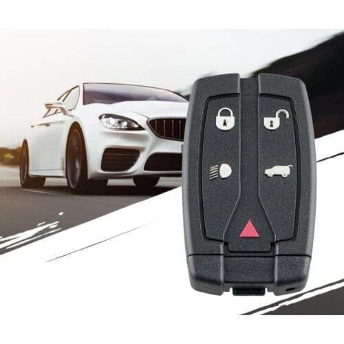 Mini Remote Key Case For Freelander 2 5 Button Remote Smart Key Fob Case Shell Blade