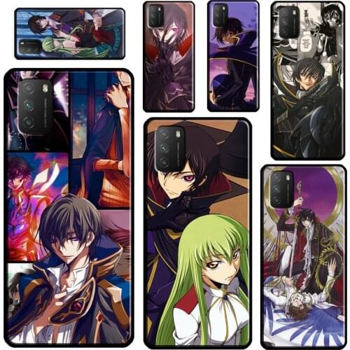 Anime Code Geass For Xiaomi Mi Note 10 Lite Mi 11 Ultra 9T 10T Pro A3 Phone Case For POCO F3 F2 M3 X3 Pro