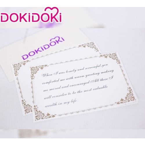 DokiDoki Gift Letter Gift Letter Service Custom Gift Card Service Small Gift Message Card