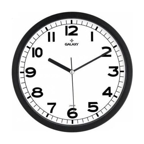 Galaxy 1964-K Premium Wall clock Black 35 cm Wall clock