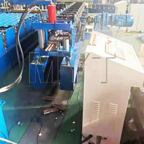 Corrugated L Rollforming Production Line Stainless Steel Plate Processing Machine MY-2x500