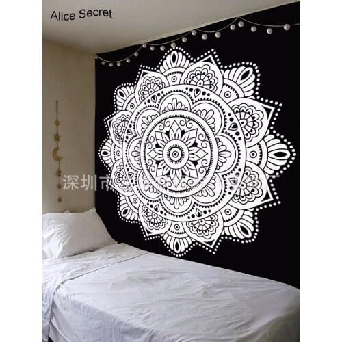 Wall hanging Mandera India Flora Design Decorative Tapestry Summer beach towel big table cloth bedding Woven Decorative blanket