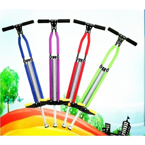 New high quality stainless steel outdoor games toys sport double hand Bouncing jump stick spring jump stilts load of 75kg