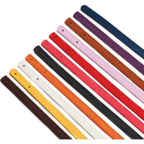 Pu Leather Handle Strap 2Pc Solid Color Bag Belt Lady Shoulder Bag Straps Diy Replacement Bags Handle Detachable Handbag Belts