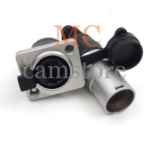 RJ45 waterproof connector plug sockets, RJ45 female connectors, Ethernet connector,IP65 panel mount RJ45 connector with cap