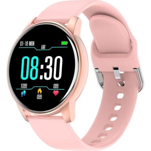 Zl01 Smart Watch Button Wireless Call Full Touch Heart Rate Multi-function Fitness Tracker Smart Watch
