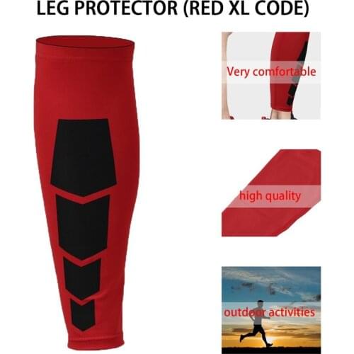 TSAI 1pcs Football Basketball Sport Bicycle Calf Leg Brace Support Stretch Sleeve Compression Exercise Leggings Unisex