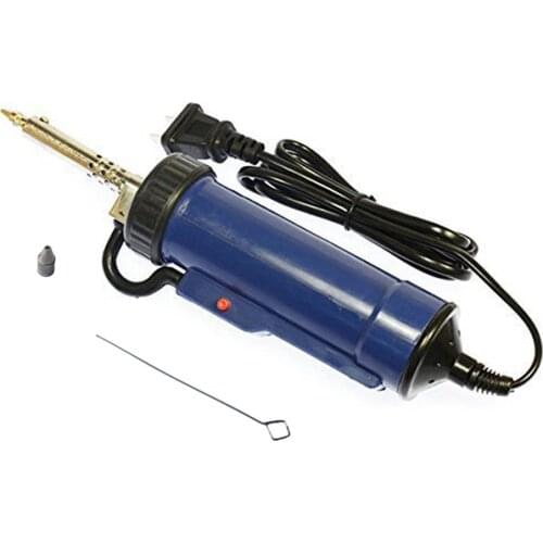 Vacuum Sucking Desoldering Pump Suction Tin Soldering Sucker Pen Removal Soldering Gun Iron Desolder Tools With 1.5 Nozzle Tip