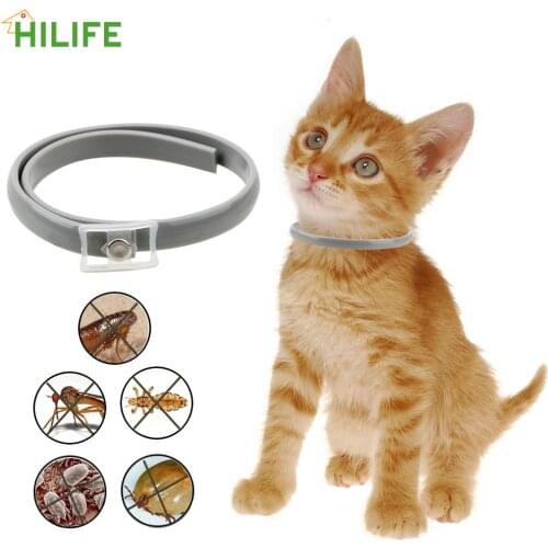 Waterproof Anti Flea Ticks Mosquitoes Necklace Pet Dog Collar 63/38cm Outdoor Protective Adjustable Cat Collar Pet Accessories