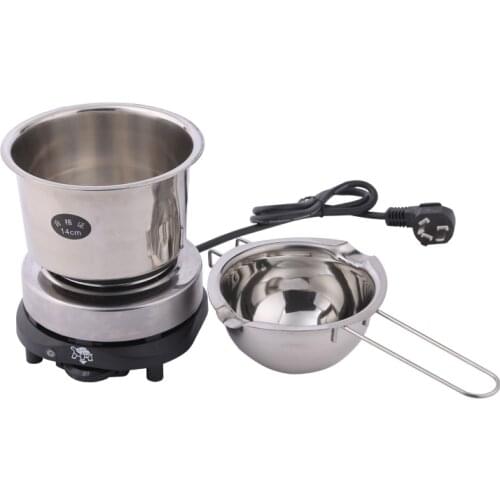 DIY Handmade Wax Heating Boiler Set Soap Aroma Candles Chocolate Melting Boiler Making Candle Tools