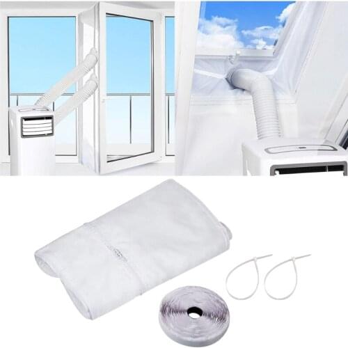 1 Pc Universal Air Conditioning and Sliding Door Soft Sealing Cloth Works with Every Mobile Air-conditioning Waterproof