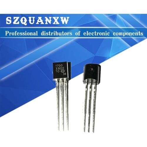 10PCS MCP1700-3302E/TO TO-92 MCP1700 1700-3302E TO92 MCP1700-3302E Fixed LDO Voltage Regulator