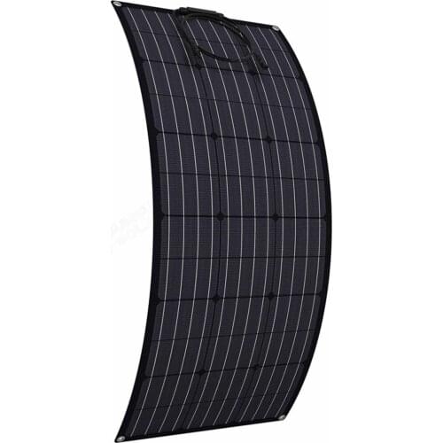 100W 200W 300W 400W Etfe Flexible Solar Panel 1000W System Kits Monocrystalline Solar Cell For 12V 24V Battery Charge RV Boat