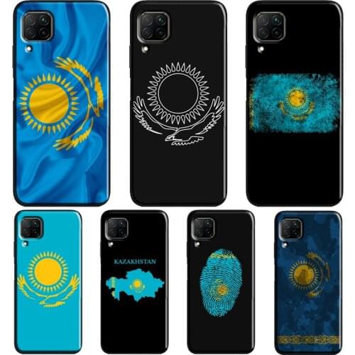 Kazakhstan Flag Case For Huawei P40 Lite P20 P10 P30 Pro Mate 10 20 Lite 30 Pro P Smart Z 2019 Cover