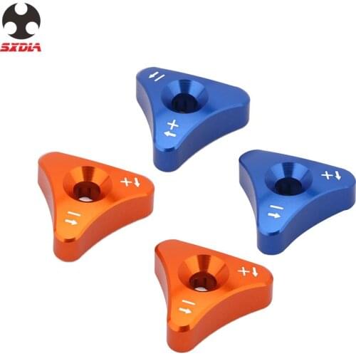 For KTM SX SXF EXC XCW 125 150 200 250 300 350 400 450 500 505 525 530 SUPERMOTO SMC ENDURO 690 48MM Front Shock Knob Adjuster