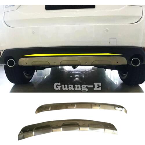 For Mazda CX-5 CX5 2nd Gen 2017 2018 2019 2020 Car Bumper Trim Front Head/Rear Hoods Bottom Moulding Hoods Part Threshold