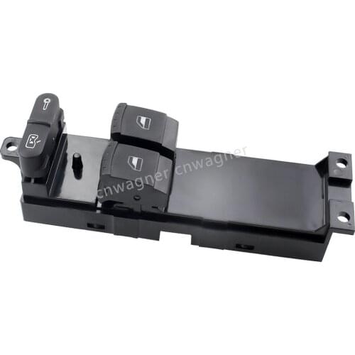 1J3959857 electronic Window Control Switch for VW golf mk4 passat b5 seat leon toledo For Skoda Fabia with red or green light