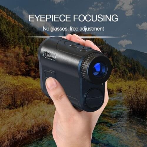Golf Laser Rangefinder 6.5X Monocular Telescope For Hunting Laser Distance Meter Speed Height Angle Scanning Measure Tools
