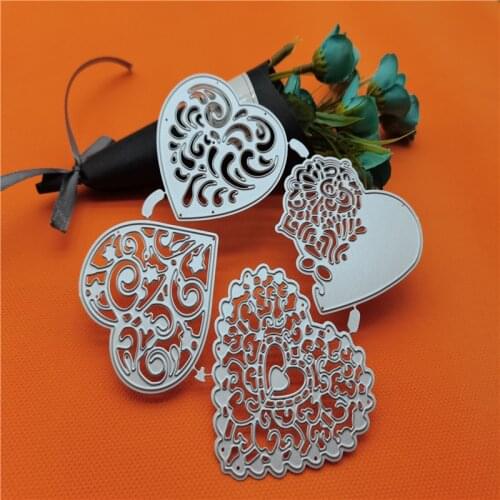 Love Heart Metal Cutting Dies for Scrapbooking Handmade Mold Cut Stencil New 2021 DIY Card Make Mould Model Craft Decoration