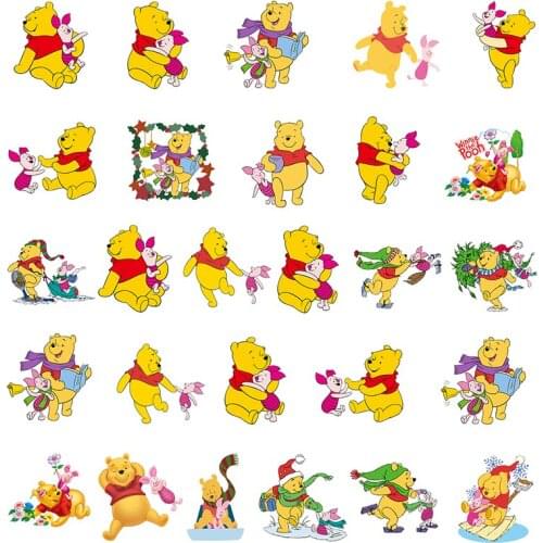 Disney Piglet And Winnie The Pooh Cute Cartoon Play Jewelry Epoxy Earrings Jewelry Acrylic Handmade Pendant