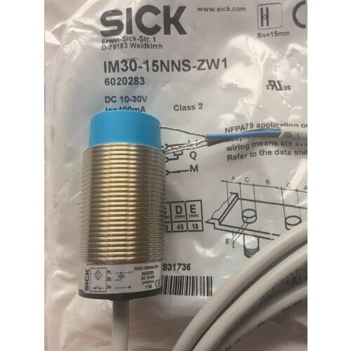 100% New Original Sick proximity switch IM30-15NNS-ZW1 IME30-20NNSZW2S