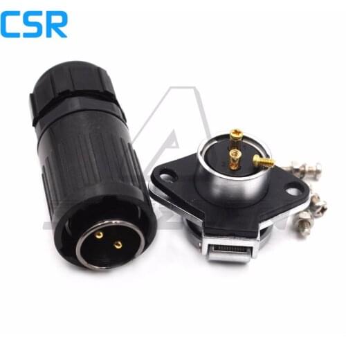 HP20 series, 2pin Outdoor cable mounting connector, waterproof connector male and female Fit RV Solar Port, Fit Furrion