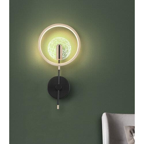 Modern Led Wall lamp Nordic Designer Sconce Lights for Bedroom Bedside Reading Corridor Aisle Home Indoor Decoration Lighting