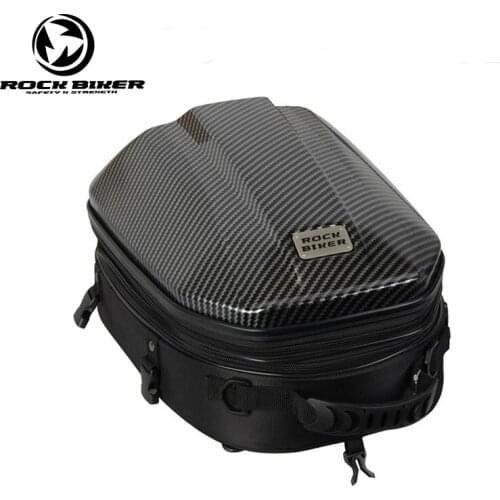 2018 Autumn Winter New ROCKBIKER Motorcycle rear seat bag Motor fuel tank bags knight Motorbike helmet bag backpack waterproof
