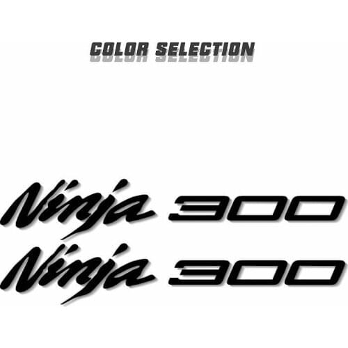 Motorcycle Reflective Stickers Body Helmet Fuel Tank Waterproof Sign Decal for NINJA300 ninja 300 LOGO Sticker