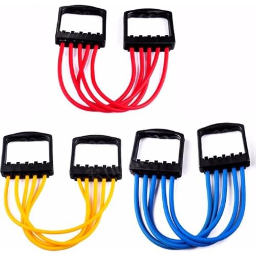 Muscle Chest Workout Tube Pulling Exercise Rubber Chest Expander Fitness Sports Rope Type Exercise Yoga Sport