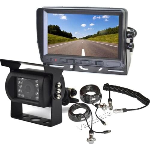 Vardsafe VS803MT Rear View Reverse Backup Camera System with Trailer Tow Quick Connect / Disconnect for Trailer Fifth Wheel