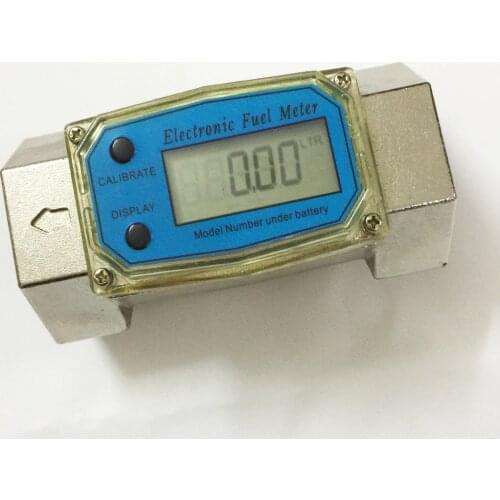1.5inch turbine flowmeter electronic oil Table Diesel / kerosene / petrol / methanol / water flow meter