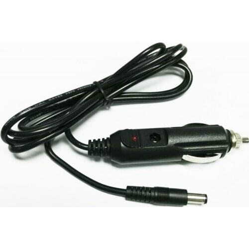 1.5m Car Charger Plug to DC5.5*2.5mm Plug 3A/2464/22AWG Copper Cord Connector Power Cable for Car Refrigerator Vacuum Cleaner