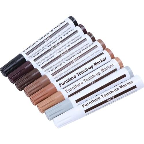 1pc Wood Furniture Touch Up Kit Marker Cream Pen Wood Scratc h Filler Remover Repair