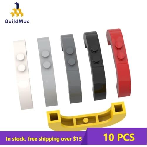 10PCS MOC Bricks Compatible Assembles Particles 6183-24434 1x6x2 For Building Blocks Parts DIY Education Parts Toys for Child
