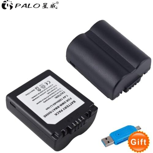 2pcs camera battery digital battery pack DMW-BMA7/S006E BMA7 S006E 7.4V 1200mah Li-ion for DMC-FZ7 FZ8 FZ18 FZ28 RZ30 FZ50 ect