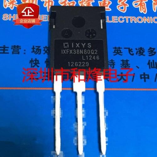 2 Pieces) IXFX38N80Q2 TO-247 800V 38A