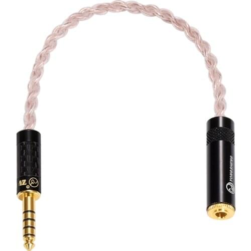 Fanmusic ZY Cable 4.4mm 2.5mm 3.5mm 6.35mm male to female 6.35mm 2.5mm 3.5mm 4.4mm audio cable