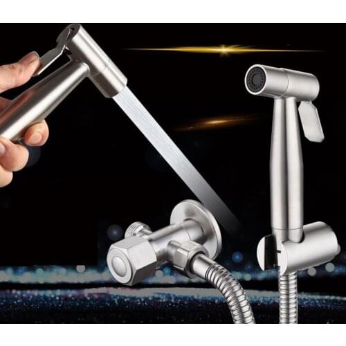 Bidet Sprayer Diaper Shattaf Sprayer Head Spray Nozzle Toilet Self Cleaning Home Wash Bidet Sprayer Set Accessories