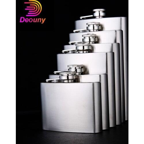 Stainless Steel Flat Flasks Deouny China
