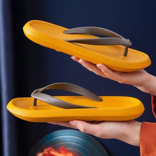 Flip-flops Womens Slippers Mens Home Slippers Wear Couples Anti-slip Trend of Stepping on Shit Slippers Men Shoes Men