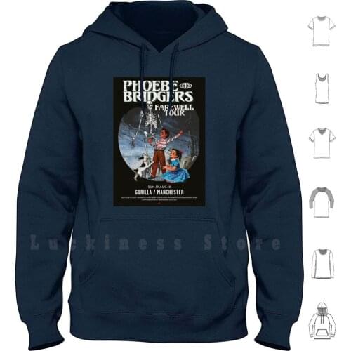 Phoebe Bridgers Poster Hoodie Long Sleeve Phoebe Bridgers Farewell Tour Boygenius Better Oblivion Community Center