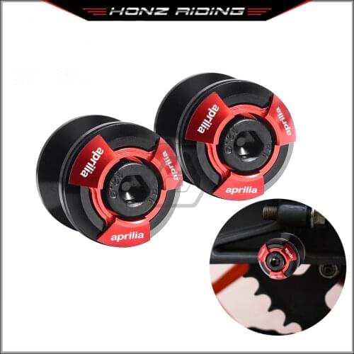 For Aprilia Caponord MANA Pegaso Strada RS4 RSV1000 Mille Motorcycle Accessories Swingarm Spools Slider Stand Screws