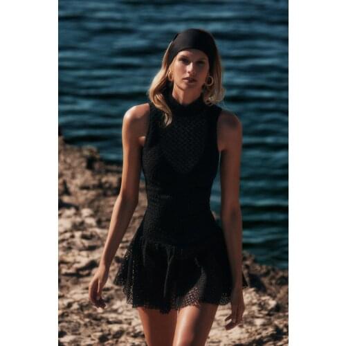 Trendyol MOEVA X Trendyolmilla Lace Beach Dress TBESS21EL4343