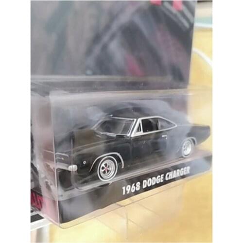 Diecast 1/64 Model Car 1968 Charger RT Static Display of Classic Collection Charging Cars Hot Toys for Boys Birthday Gift