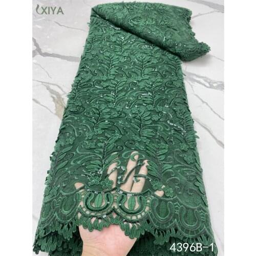 Milk Silk Lace Fabric African Lace Fabric High Quality Lace French Tulle Lace Fabric with Sequins Milk Fiber Lace APW4396B