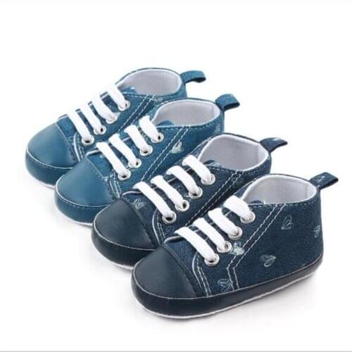 New Baby Shoes Newborn Cotton First Walkers Antislip Infants Boys Girls Casual Sport Shoes