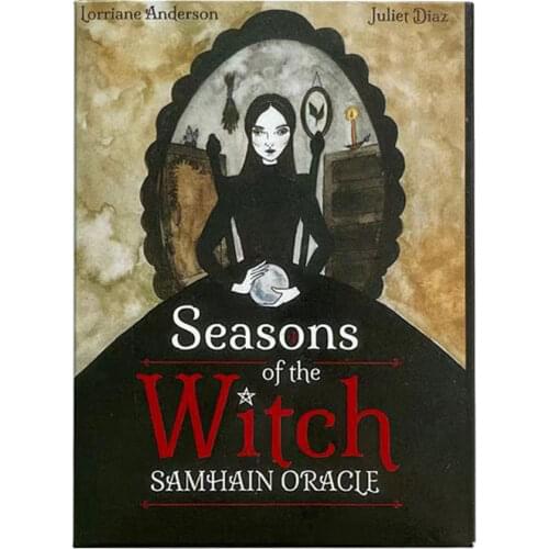 New Seasons Of The Witch Samhain Oracle Tarot Cards Game Deck Family Party Playing Cards English Tarot Game Cards Board Games