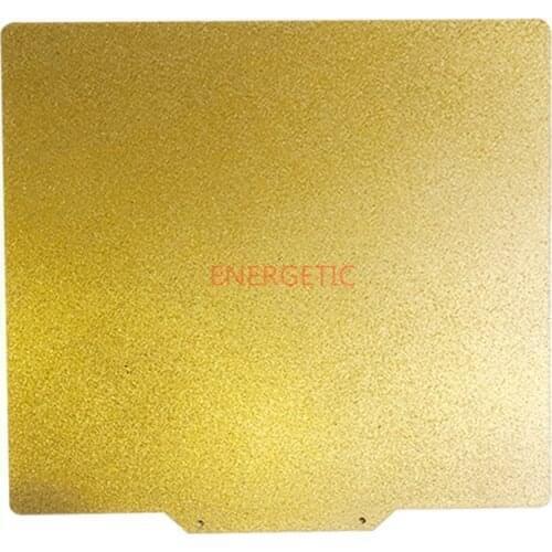 ENERGETIC 165x165mm One Sided Textured PEI Spring Steel Sheet Powder Coated PEI Flexible Build Plate For Ender-2 3D Printer