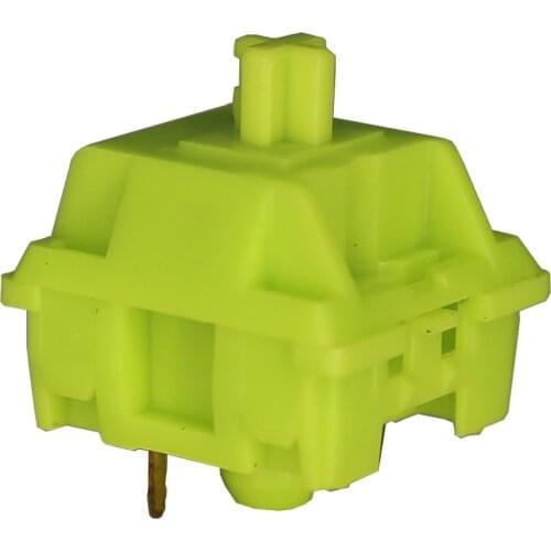 KTT Matcha Switch for Mechanical Keyboard Content Tactile 40g 3 Pins PC House POM Axis Gold Plate Spring GK61 RK61 Anne Pro 2